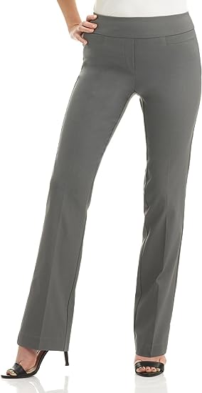 Rekucci Womens Ease into Comfort Bootcut Pant